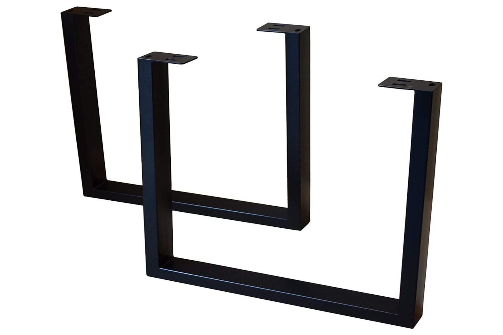 Baumkantentisch Esstisch Akazie Natur 320 x 120 cm schwarz Valin – Bild 6