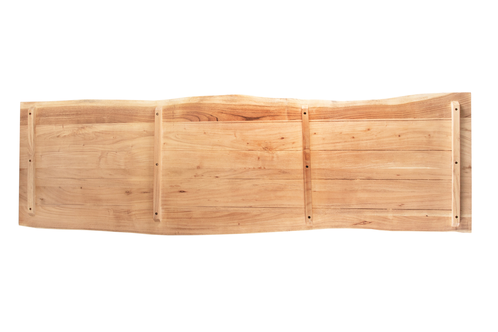 Tischplatte Baumkante Akazie Natur 200 x 60 cm CURT – Bild 3