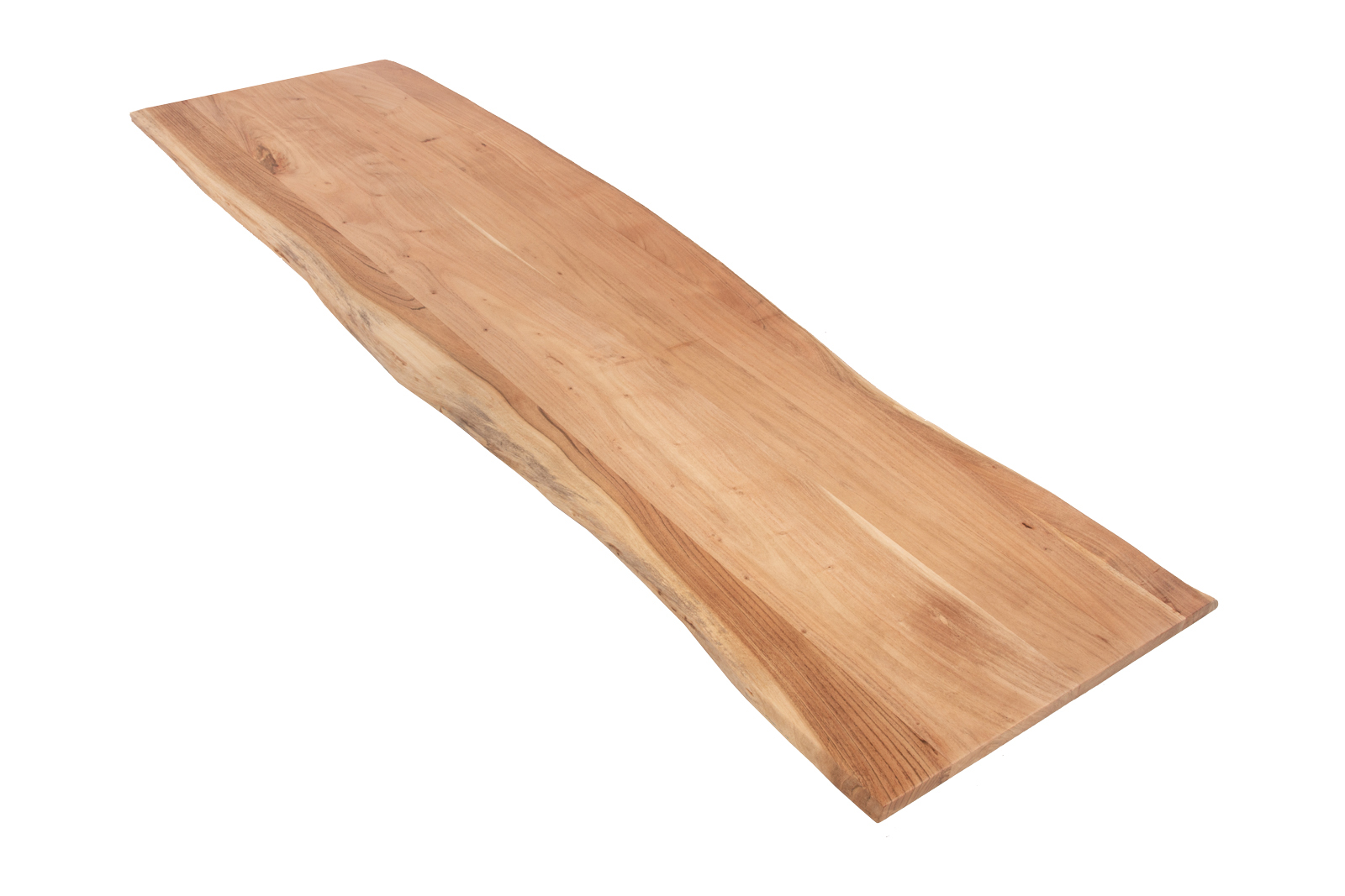 Tischplatte Baumkante Akazie Natur 200 x 60 cm CURT – Bild 4