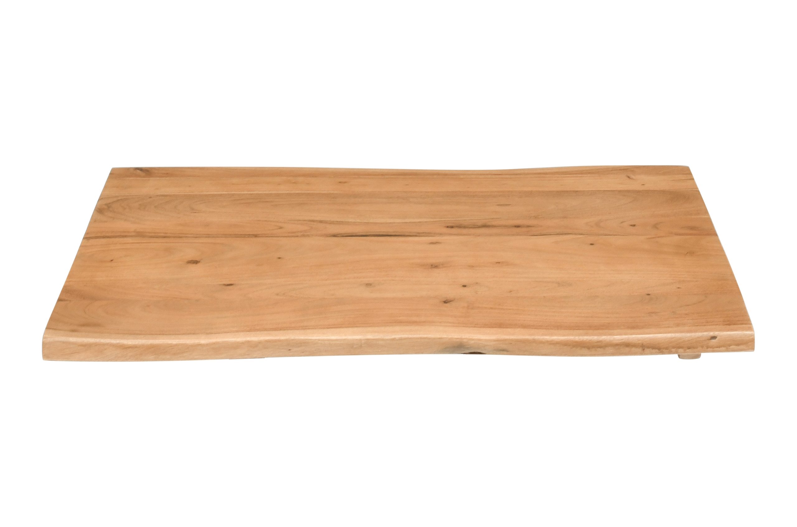 Tischplatte Baumkante Akazie Eiche 80 x 60 cm CURT – Bild 2