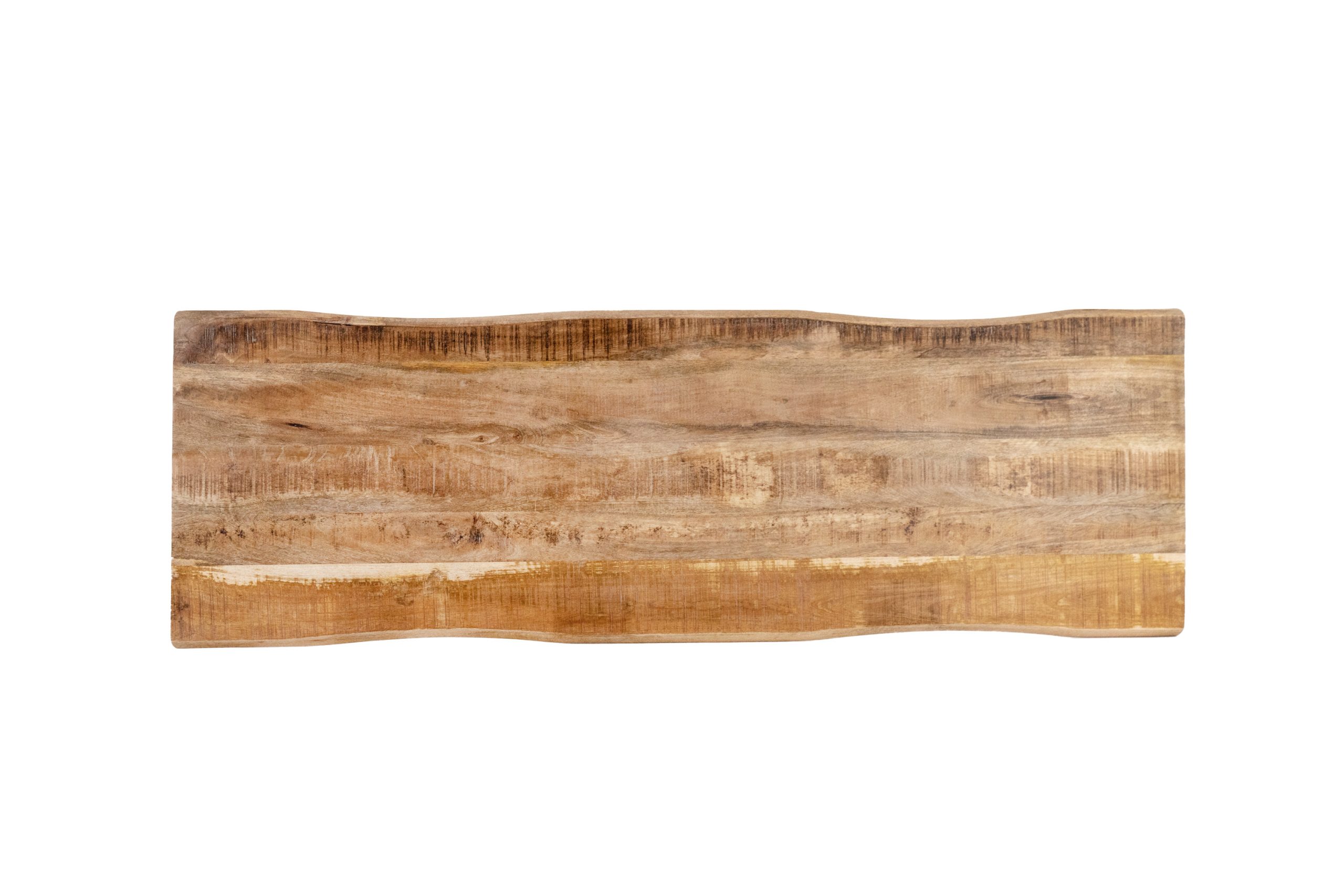 Tischplatte Baumkante Akazie Mango rough 200 x 40 cm CURTIS – Bild 6