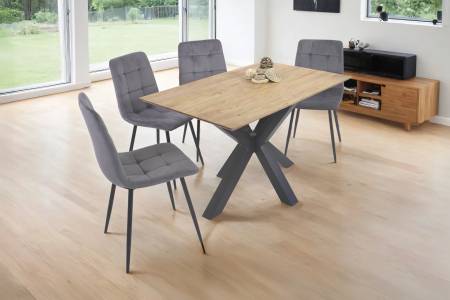 SAM_NEU-Esszimmer-Esszimmertische-Dean-eichenfarben-schwarz-160-spider-BKT_Dean_eiche_06