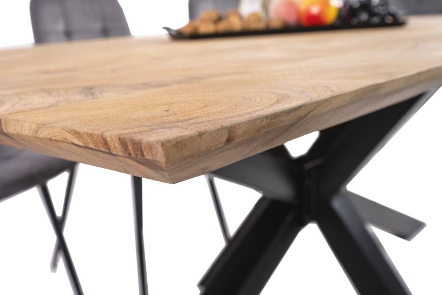 SAM_NEU-Esszimmer-Esszimmertische-Dean-eichenfarben-schwarz-200-spider-BKT_Dean_eiche_04