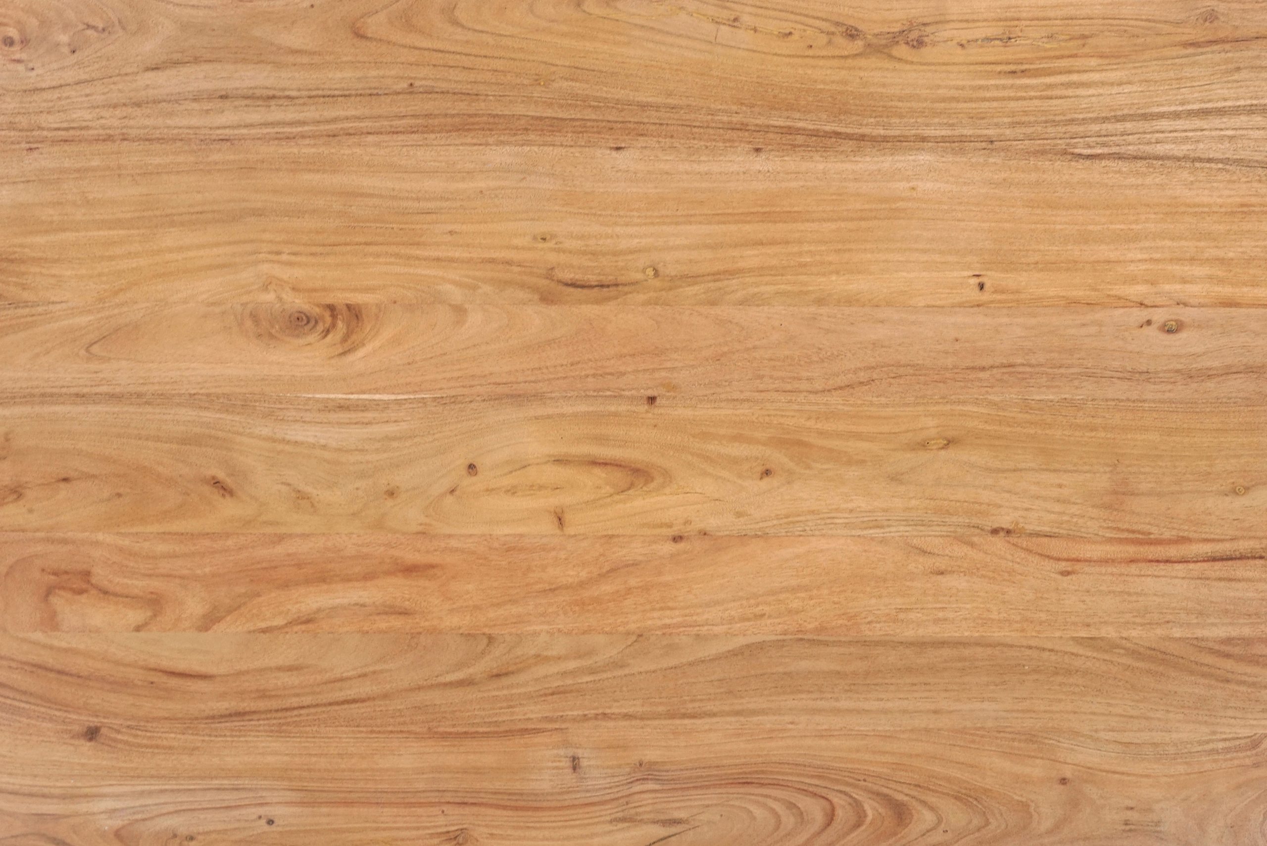 Esstisch 180x90 cm Akazie massiv eichenfarben schweizer Kante X-Gestell silber DEAN – Bild 6