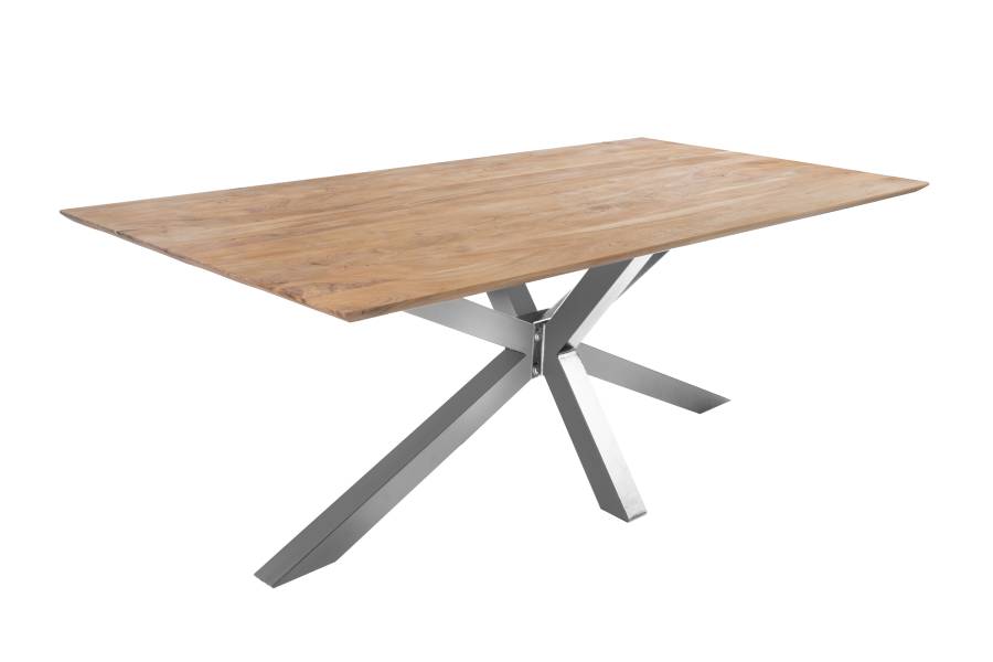 SAM_NEU-Esszimmer-Esszimmertische-Dean-eichenfarben-silber-200-spider-BKT_Dean_eiche_02