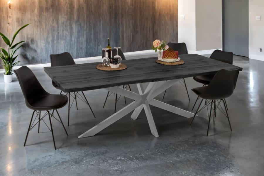 SAM_NEU-Esszimmer-Esszimmertische-Josy-Grau-Spider-silber-240-BKT_Josy_grau_05