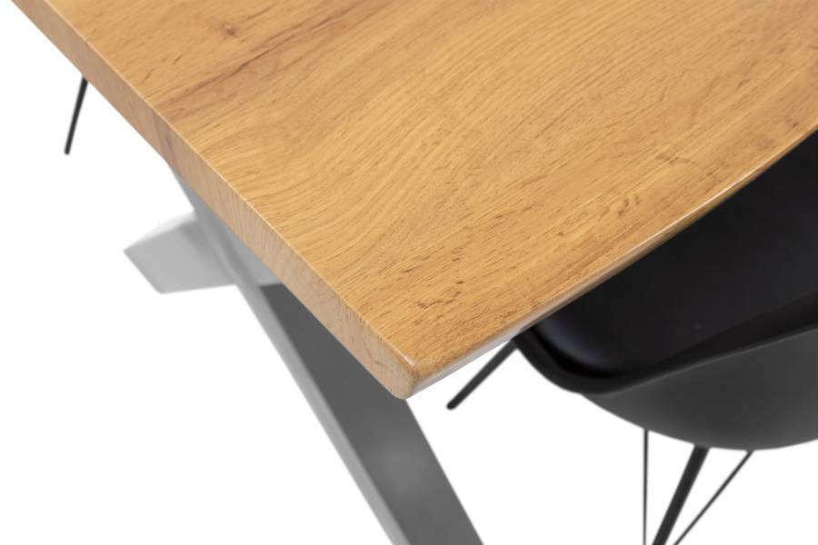 SAM_NEU-Esszimmer-Esszimmertische-Josy-X-Silber-Wildeiche-140-BKT_josy_140x80_x_silber_neu_05