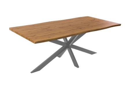 SAM_NEU-Esszimmer-Esszimmertische-Josy-spider-silber-200-BKT_Josy_wildeiche_02