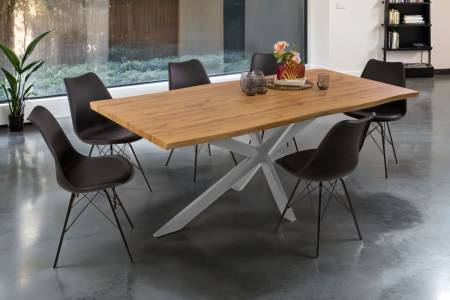 SAM_NEU-Esszimmer-Esszimmertische-Josy-spider-silber-200-BKT_Josy_wildeiche_05