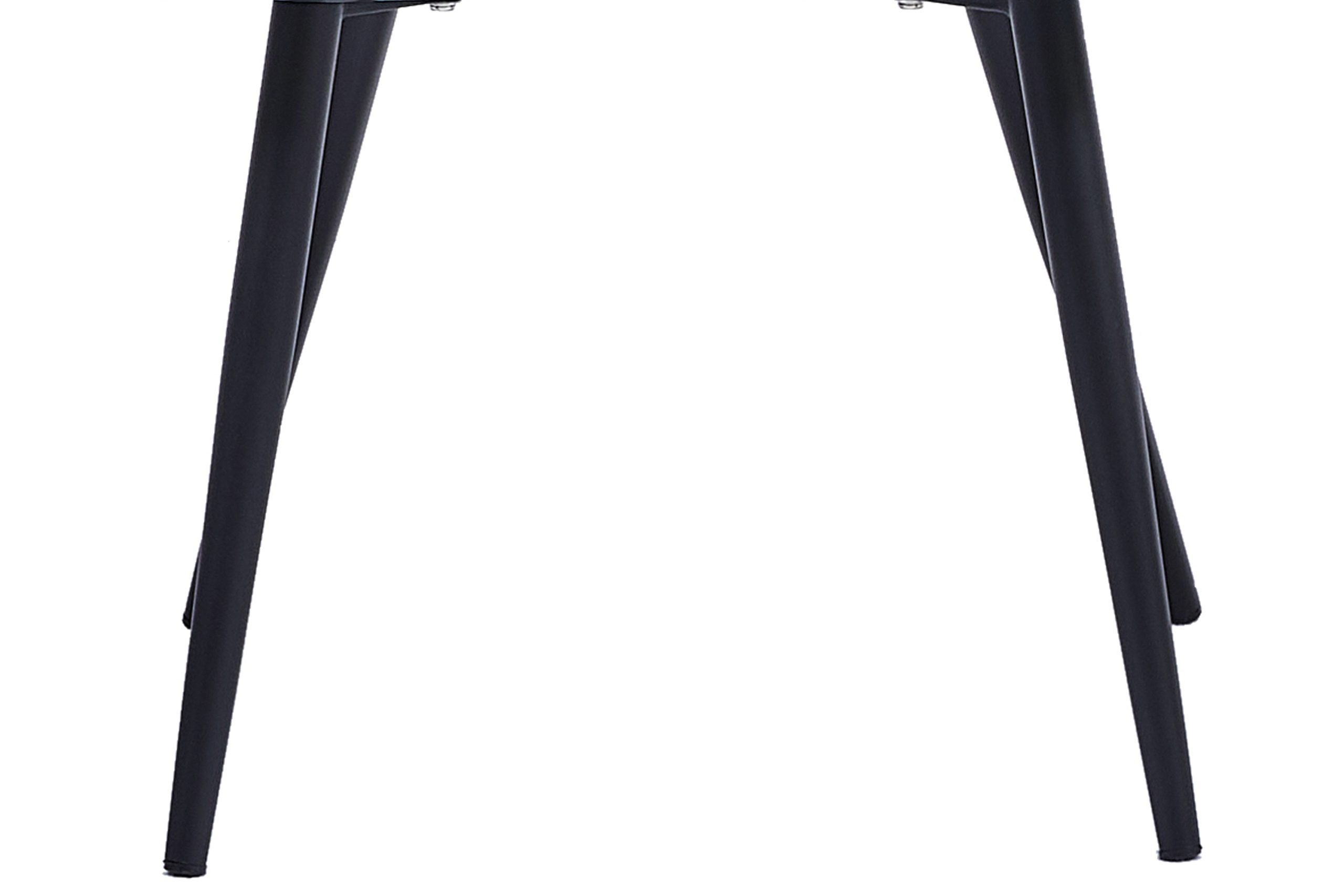 Esszimmer Armlehnstuhl Samt anthrazit schwarz Metallbeine LARS – Bild 7