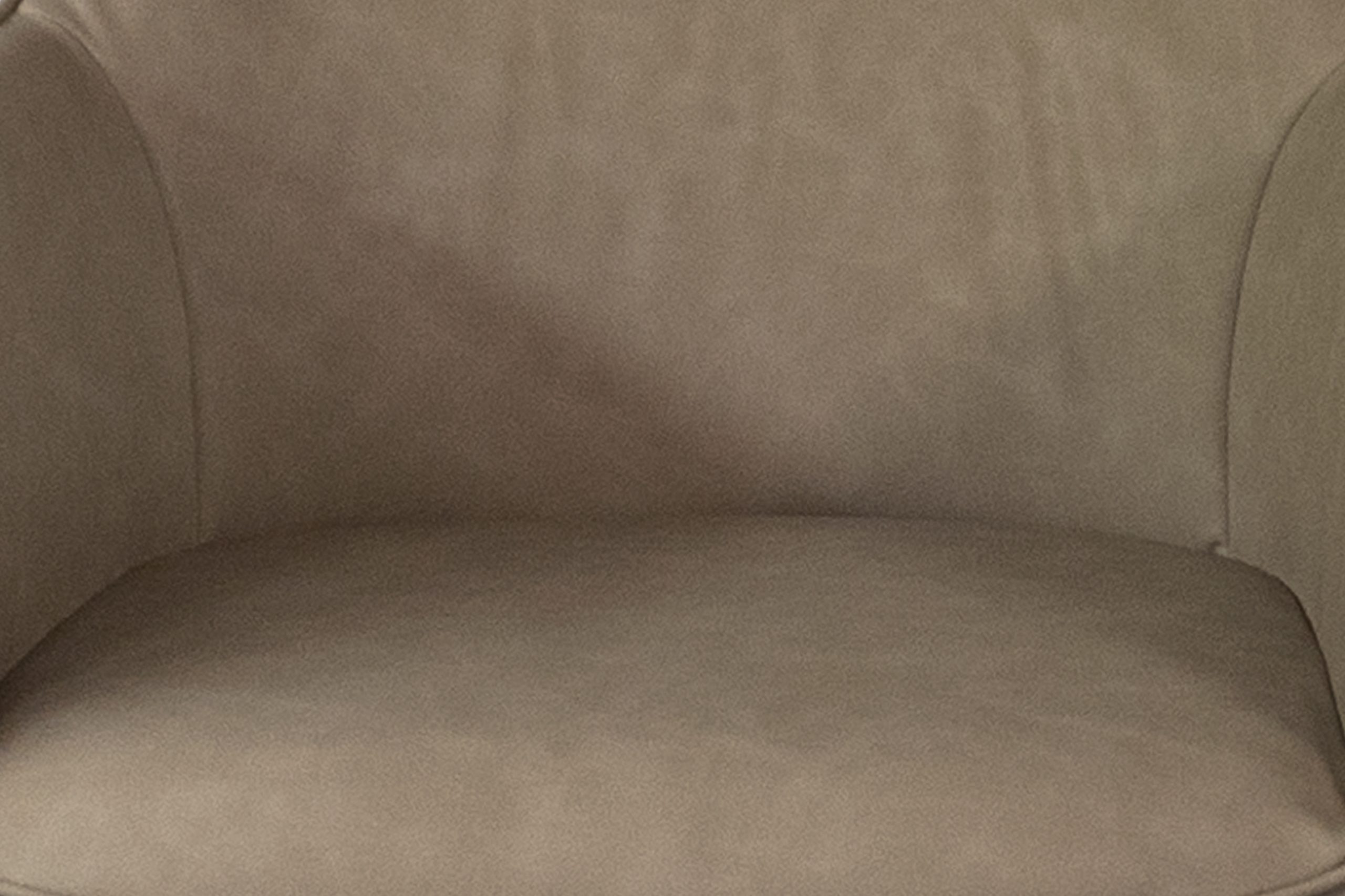 Drehstuhl 180 Grad drehbar Armlehnstuhl taupe Metallgestell schwarz PITT – Bild 7