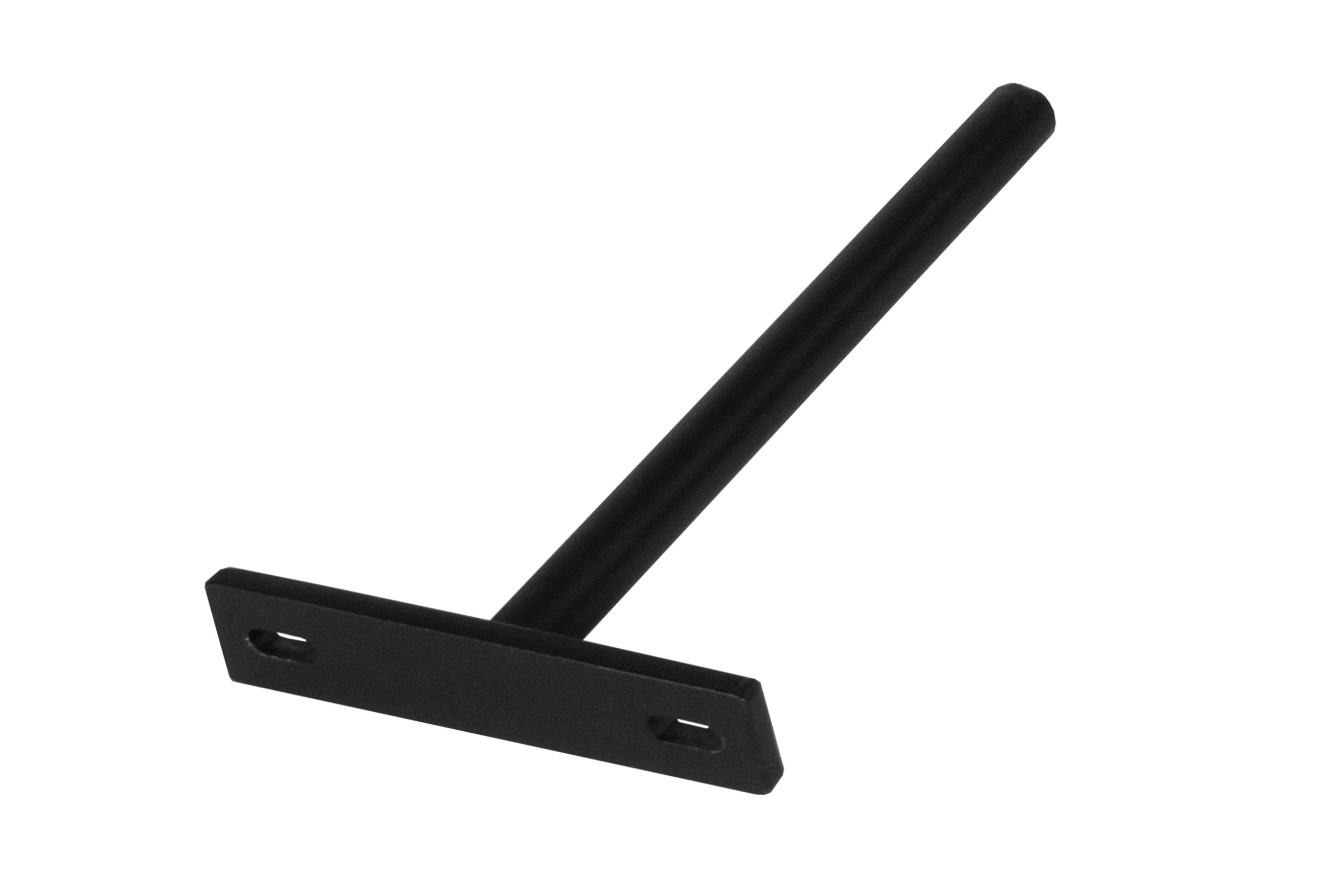 Wandregal Akazienholz natur massiv 100x20 cm Holzregal Steckboard Baumkante AMANDA – Bild 9