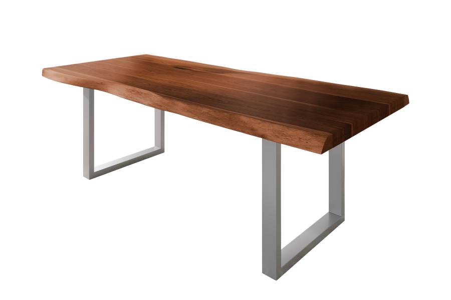SAM_NEU-Esszimmer-Baumkante-Tische-Atlas-Nuss-U-Gestell-silber-220-BKT_Atlas_220_nussbaum_silber_02-4