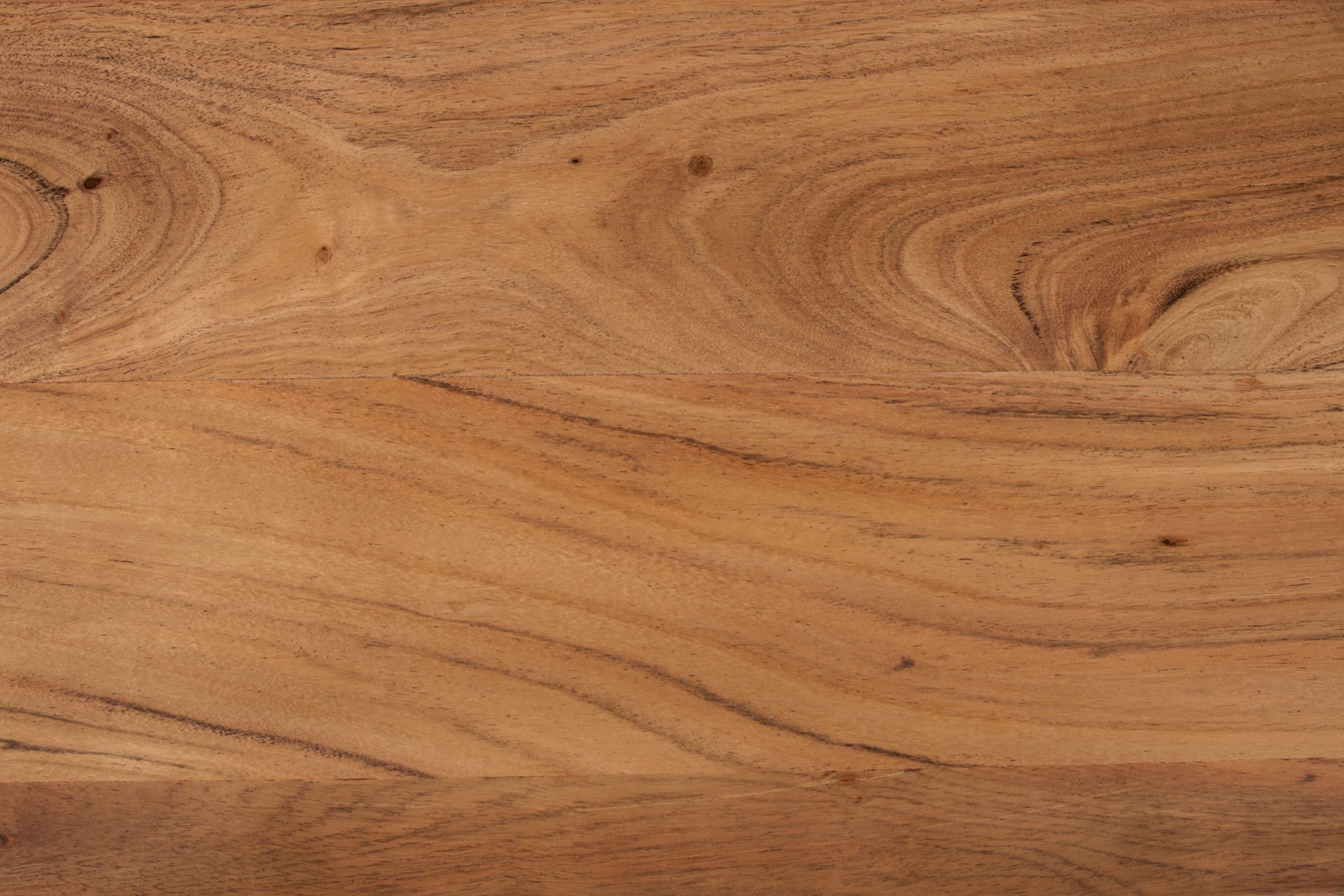 Esstisch mit Ansteckplatten 140(220)x90 cm Baumkante Akazie natur X-Gestell silber CALI – Bild 7