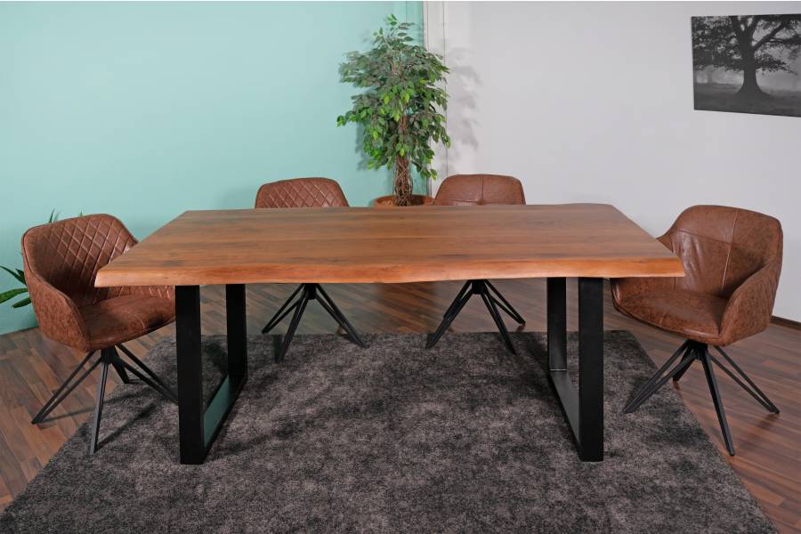 SAM_NEU-Esszimmer-Baumkante-Tische-Cali_aufgedoppelt-U_Gestell-BKT-nuss-schwarz-300-BKT_Cali_05-12