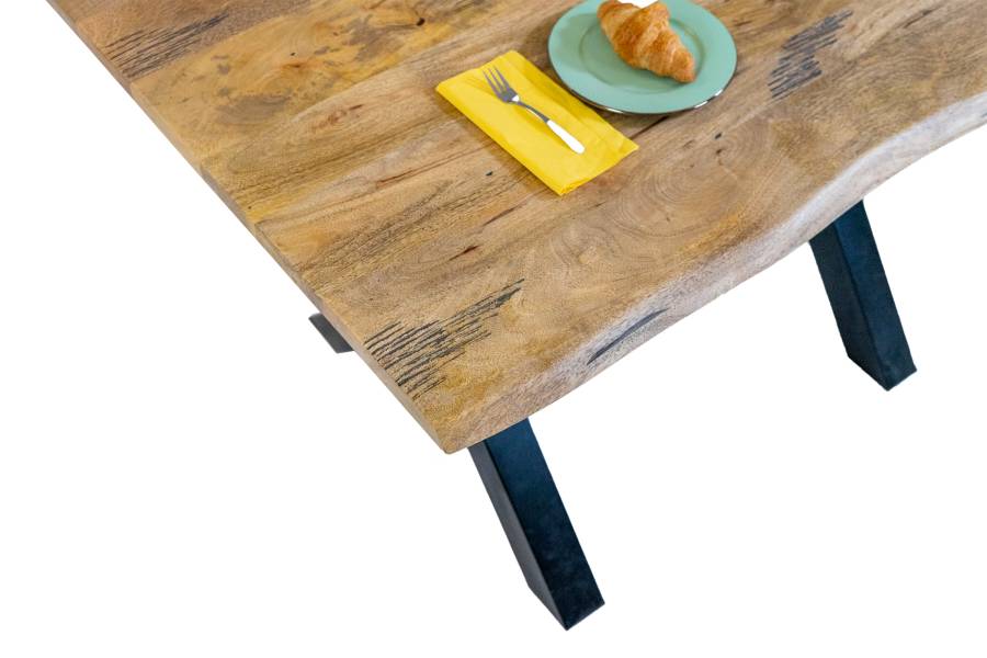 SAM_NEU-Esszimmer-Baumkante-Tische-Dora-X-Gestell-schwarz-Vintage-120-BKT_Dora_vintage_120_05-2