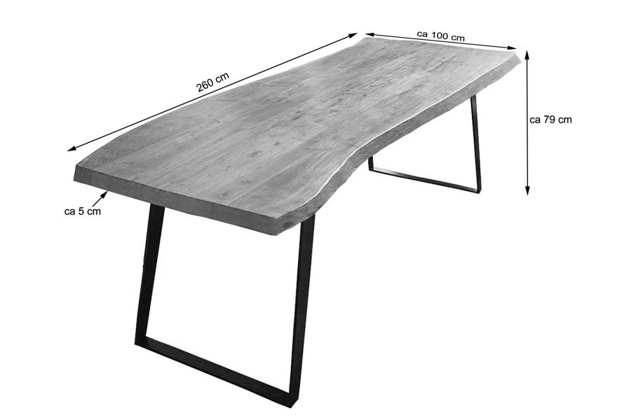 SAM_NEU-Esszimmer-Baumkante-Tische-Halmstad-nuss-schwarz-260-Halmstad_nussbaum_schwarz_260_02