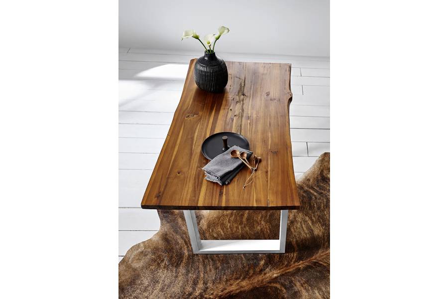 SAM_NEU-Esszimmer-Baumkante-Tische-Ina-edelstahl-120-Ida_stahl_4