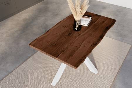 SAM_NEU-Esszimmer-Baumkante-Tische-Kalea-BKT-nuss-120-160-Weiss-160-BKT_Kalea_nuss_neu_05-2