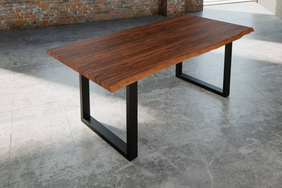 SAM_NEU-Esszimmer-Baumkante-Tische-Lauren-nougat-schwarz-220-Lauren_220_schwarz_01-4