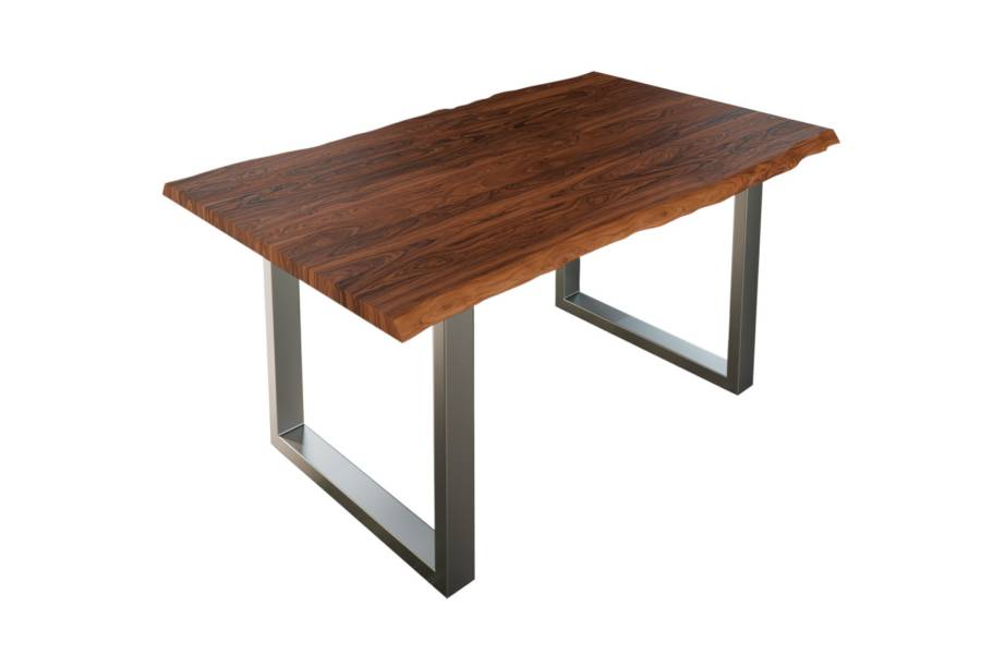 SAM_NEU-Esszimmer-Baumkante-Tische-Lauren-nougat-silber-160-Lauren_160_silber_03-2