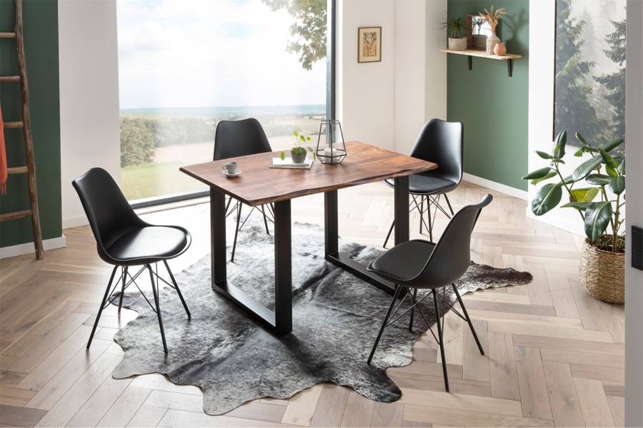 SAM_NEU-Esszimmer-Baumkante-Tische-Laurina-nougat-schwarz-140-Laurina_nougatfarben_schwarz_ml_07-5