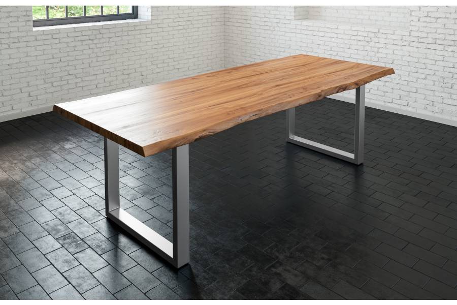 SAM_NEU-Esszimmer-Baumkante-Tische-Milo_Premium-180-Natur-silber-Tisch_natur_silber_180_01
