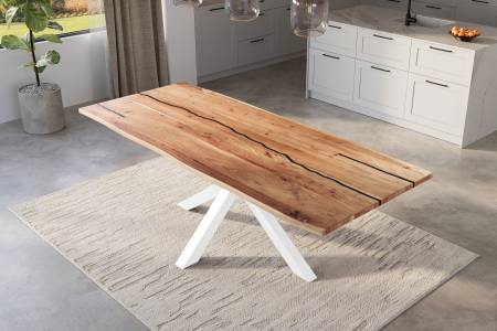 SAM_NEU-Esszimmer-Baumkante-Tische-Polly-Natur-Spider-weiss-280-BKT_Polly_Akazie_natur_resin_280_Spider_weiss_neu_05-3