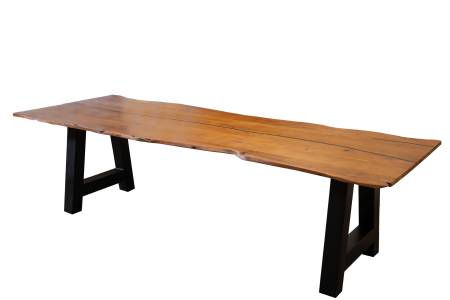 SAM_NEU-Esszimmer-Baumkante-Tische-Polly-Nussbaum-A-Form-schwarz-300-Polly_nuss_300_schwarz_02