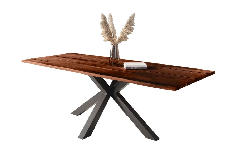 SAM_NEU-Esszimmer-Baumkante-Tische-Polly-Nussbaum-Spider-schwarz-300-BKT_Polly_Akazie_nuss_resin_300_Spider_schwarz_neu_02-1