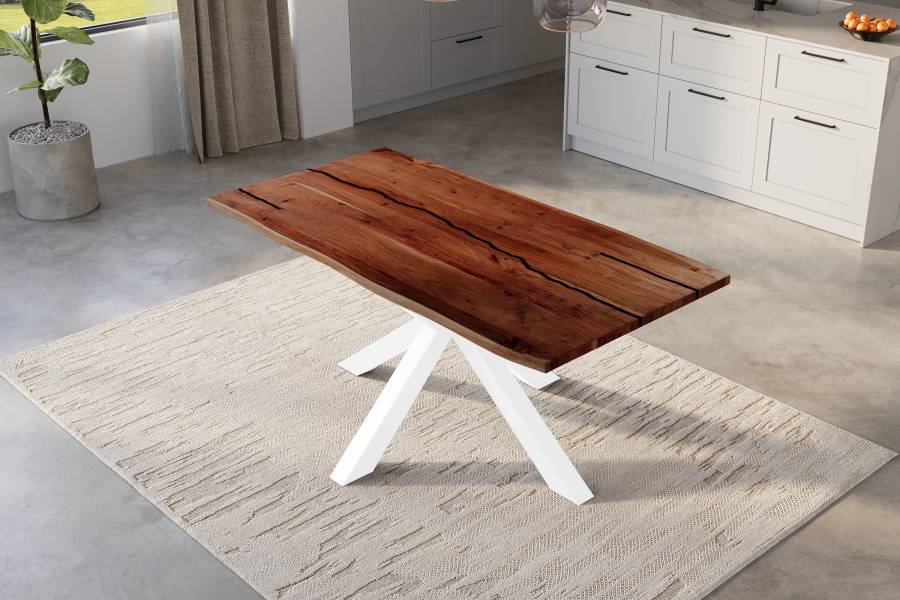 SAM_NEU-Esszimmer-Baumkante-Tische-Polly-Nussbaum-Spider-weiss-120-BKT_Polly_Akazie_nuss_resin_120_Spider_weiss_neu_05-1