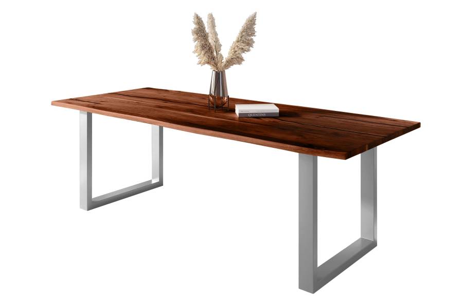 SAM_NEU-Esszimmer-Baumkante-Tische-Polly-Nussbaum-U-Form-silber-300-BKT_Polly_Akazie_nuss_resin_300_U_silber_neu_02