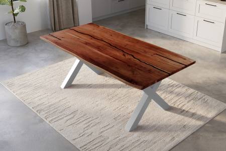 SAM_NEU-Esszimmer-Baumkante-Tische-Polly-Nussbaum-X-Form-silber-240-BKT_Polly_Akazie_nuss_resin_240_X_silber_neu_05-2