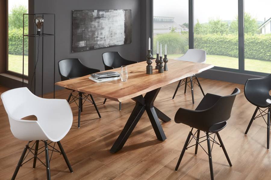 SAM_NEU-Esszimmer-Baumkante-Tische-Spyro-200-Natur-Schwarz-Spyro_natur_200_04-5