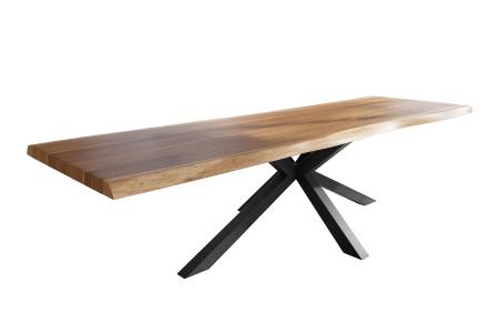 SAM_NEU-Esszimmer-Baumkante-Tische-Titan-Natur-Spider-Schwarz-300×120-ML_Titan_300x120_natur_Spider_schwarz_01-4