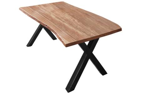 SAM_NEU-Esszimmer-Baumkante-Tische-Xaver-Natur-Schwarz-180-Xaver_180_natur_schwarz_03