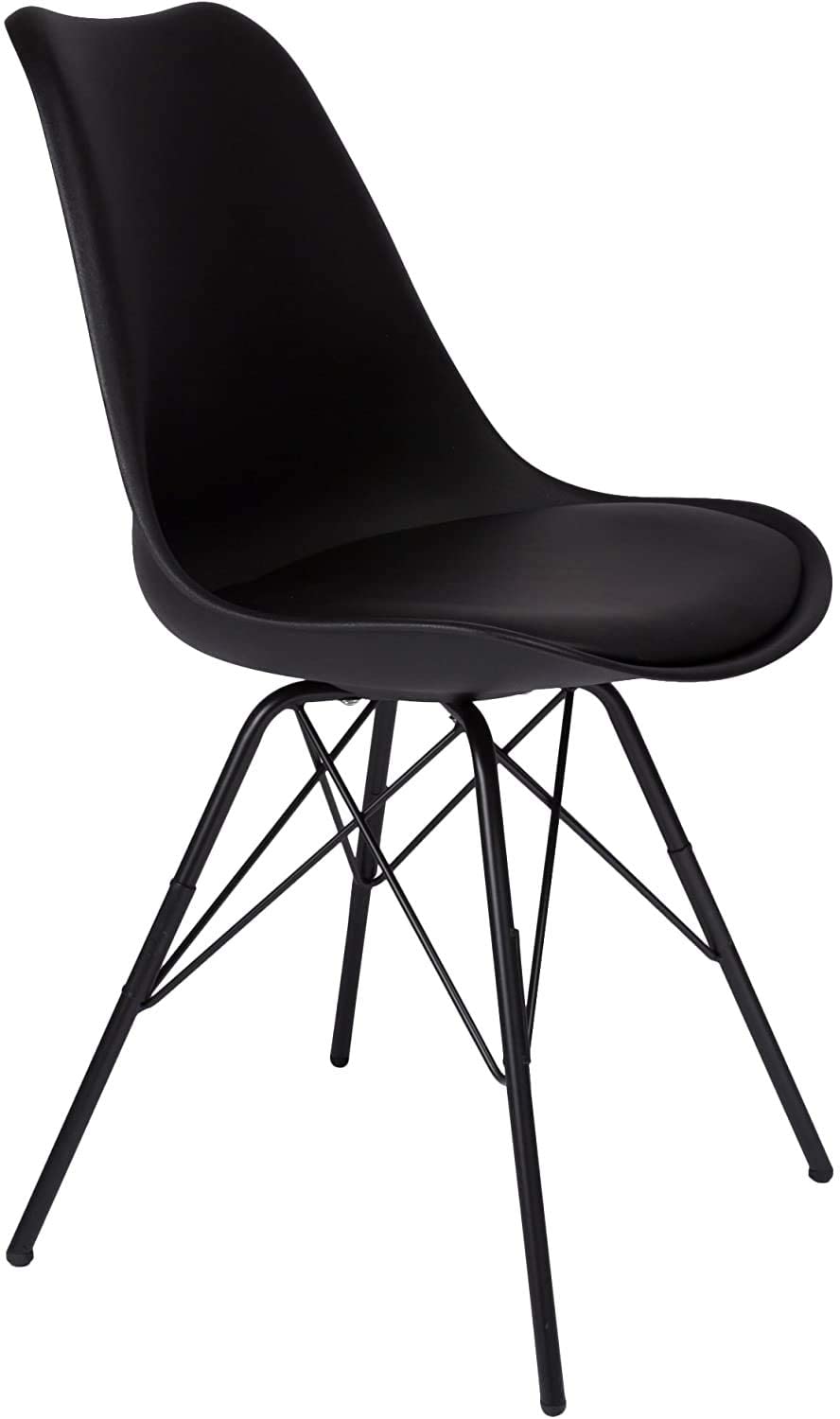 Baumkanten Essgruppe Akazie natur 240 cm A-Gestell schwarz 11tlg. ADELAIDE – Bild 4