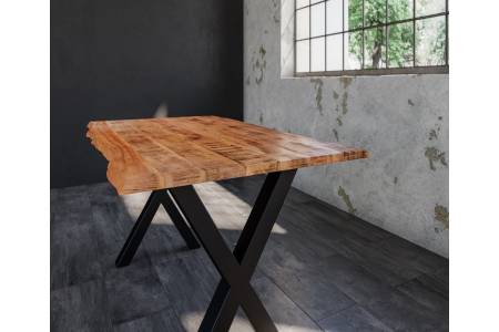 SAM_NEU-Esszimmer-Baumkante-Tischgruppen-Dora-Dora_Kirin-X-Gestell-schwarz-140-TG_Dora_X_schwarz_04-3