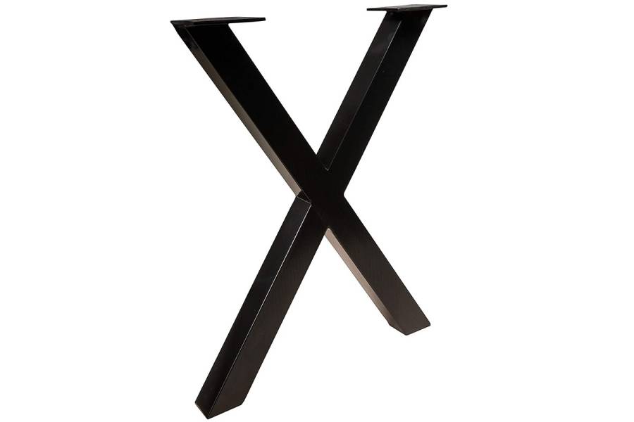 SAM_NEU-Esszimmer-Baumkante-Tischgruppen-Dora-Dora_Kirin-X-Gestell-schwarz-140-TG_Dora_X_schwarz_06-3