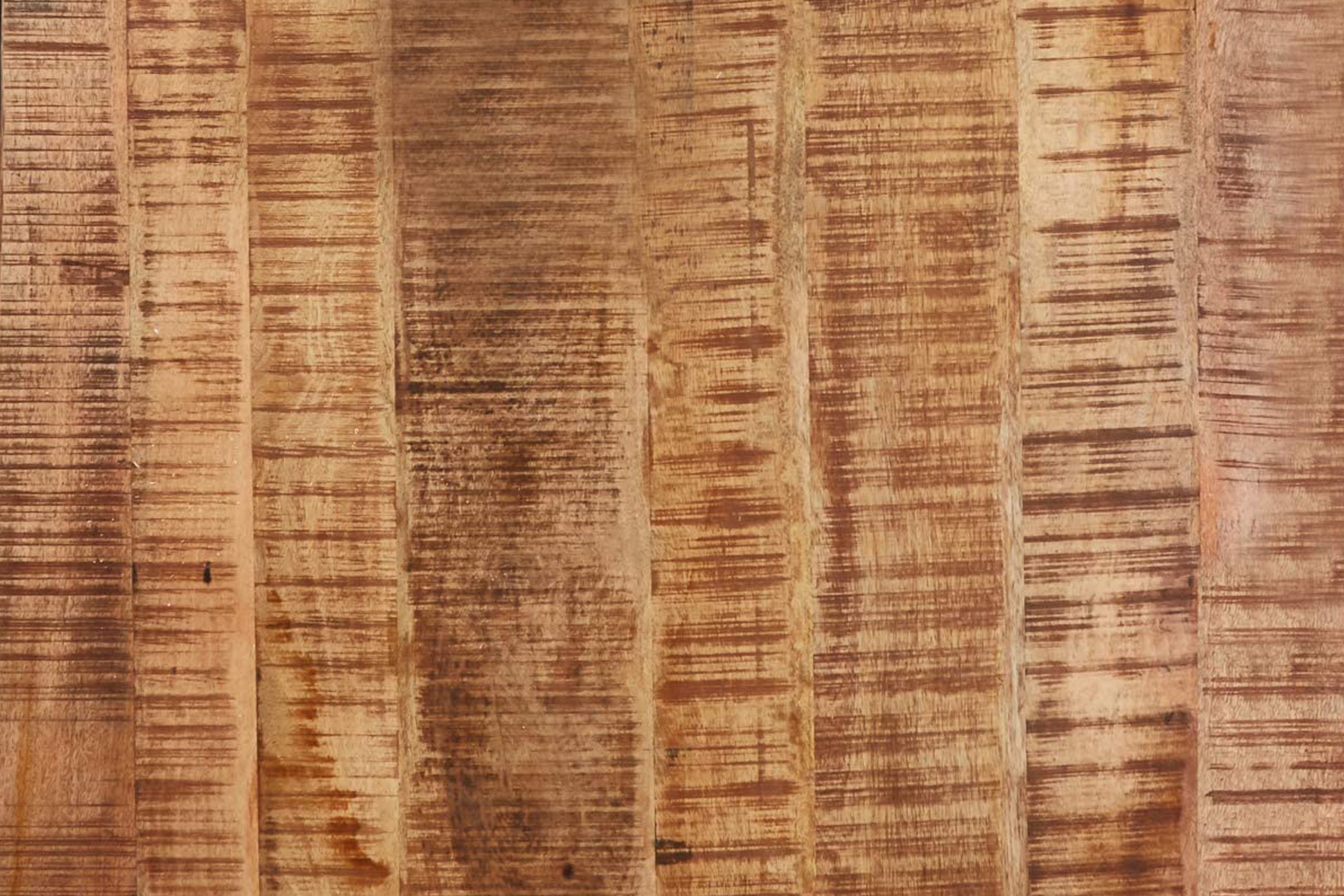 Baumkanten Essgruppe Mangoholz massiv 180 X-Gestell schwarz 7tlg. DORA – Bild 7