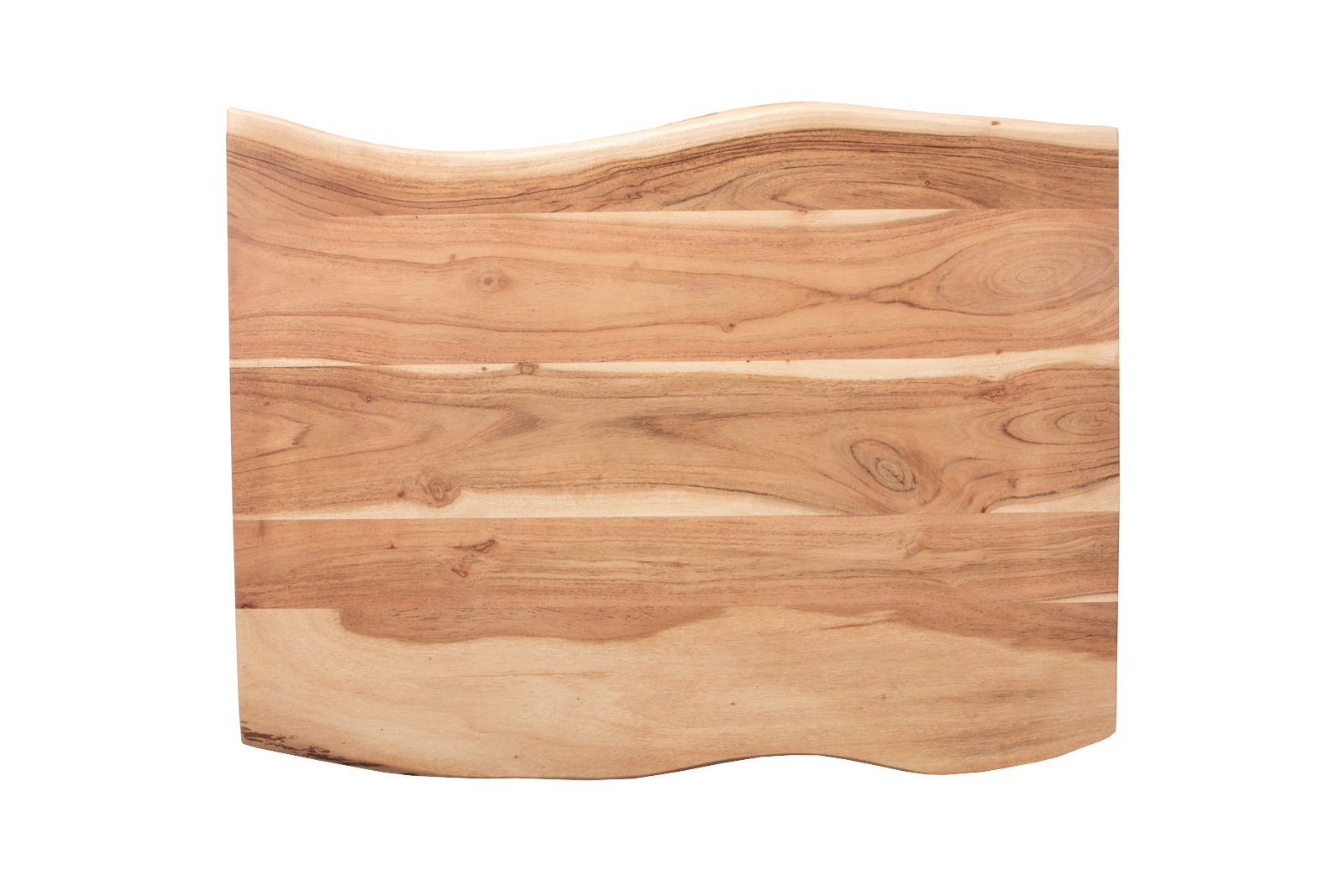 Tischplatte Baumkante Akazie Natur 80 x 60 cm CURT – Bild 6