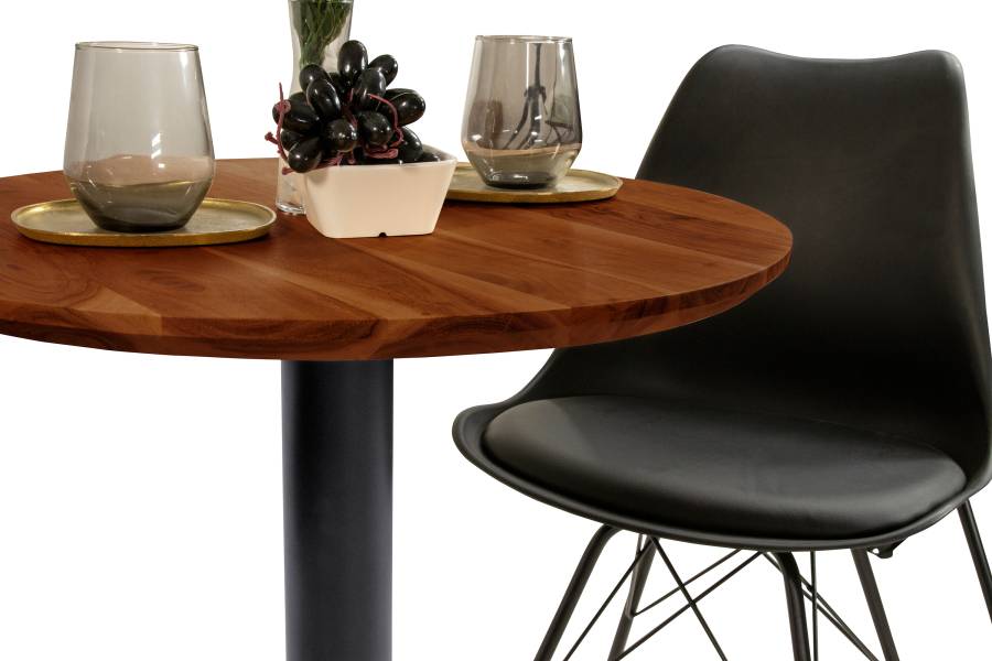 SAM_NEU-Esszimmer-Bistro-Esstisch-Brasilia_rund-Akazie-nuss-schwarz-60-BKT_Brasilia_04-1