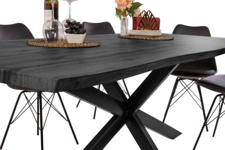 SAM_NEU-Esszimmer-Esszimmertische-Josy-Grau-Spider-schwarz-240-BKT_Josy_grau_04-5