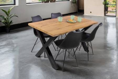 SAM_NEU-Esszimmer-Esszimmertische-Josy-X-Schwarz-Wildeiche-120-BKT_josy_120x80_x_schwarz_neu_04-4