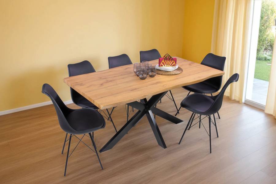 SAM_NEU-Esszimmer-Esszimmertische-Josy-spider-schwarz-160-BKT_Josy_wildeiche_05-1