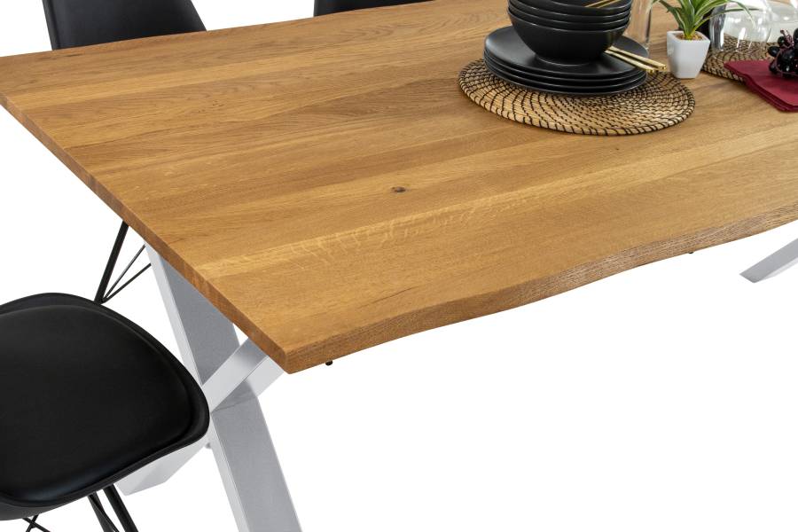 SAM_NEU-Esszimmer-Esszimmertische-Salvador-BKT-X_Gestell-silber-200-BKT_Salvador_04-2