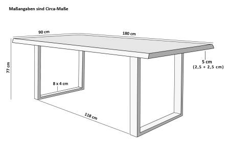 SAM_NEU-Beimoebel-Libro-Tische_Mango_Rough-U_Gestell-180-BKT_Libro_mango_rough_180_03