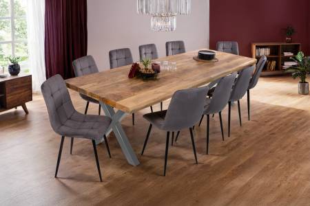 SAM_NEU-Esszimmer-Baumkante-Tische-Cali_aufgedoppelt-X_Gestell-mango-silber-260-BKT_Cali_mango_rough_06