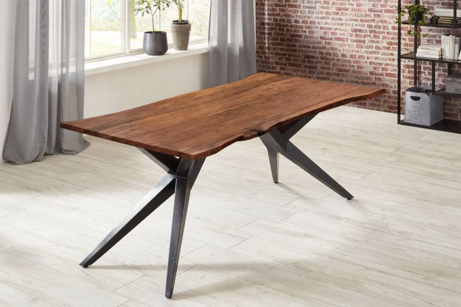 SAM_NEU-Esszimmer-Baumkante-Tische-Conni-nussbaum-180-Conni_nuss_schwarz_01