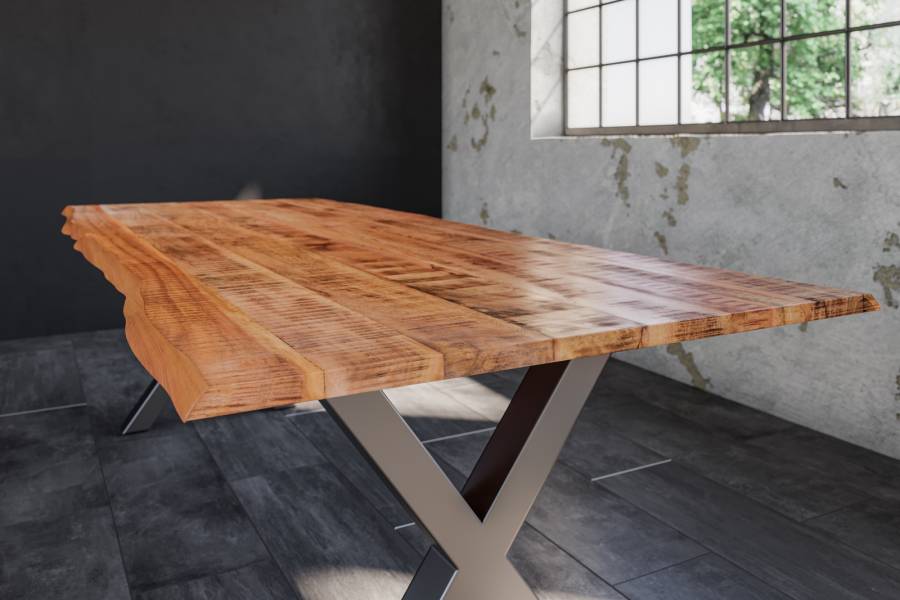 SAM_NEU-Esszimmer-Baumkante-Tische-Dora-X-Gestell-silber-200-Dora_X_silber_200_04-1